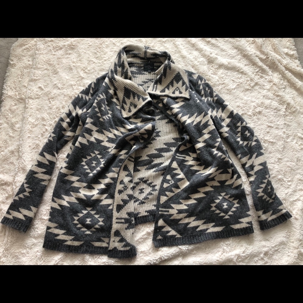 Tribal print sweater